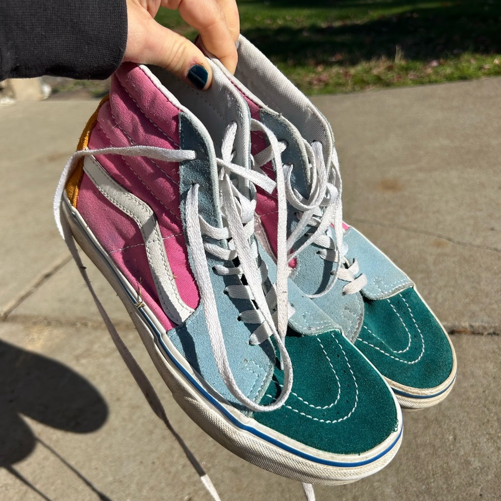 Vans Multicolor Skateboard Shoes